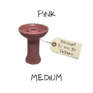 Buy Pink Medium bowl for Hookah in Sydney Australia