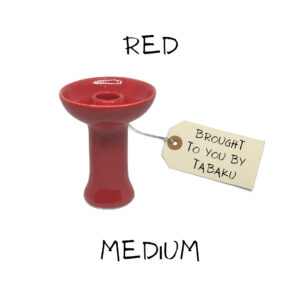 Buy Red Medium bowl for Hookah in Sydney Australia