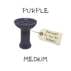Buy Purple Medium bowl for Hookah in Sydney Australia