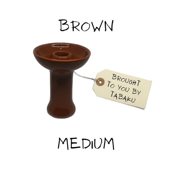 Buy Brown Medium bowl for Hokaah in Sydney Australia